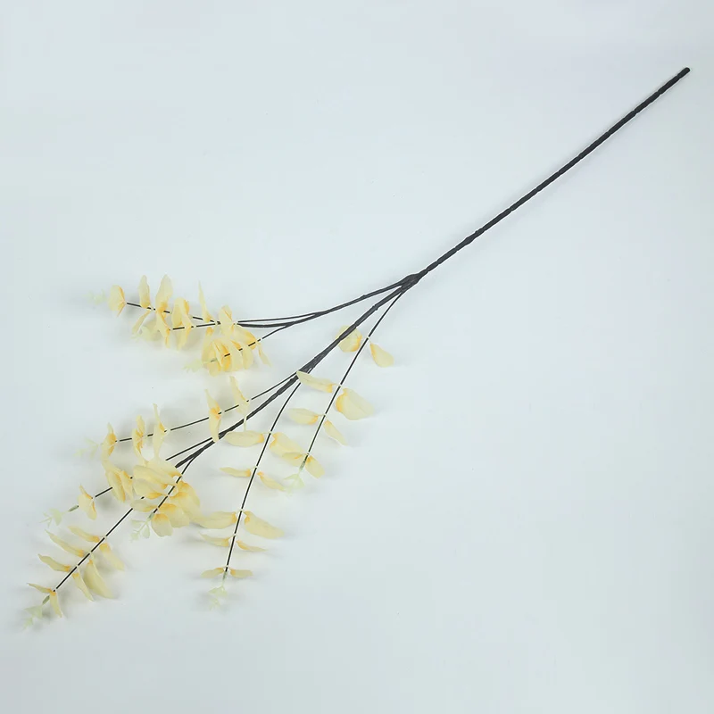 Wholesale The high branches of money durable artificial garden real touch leaves