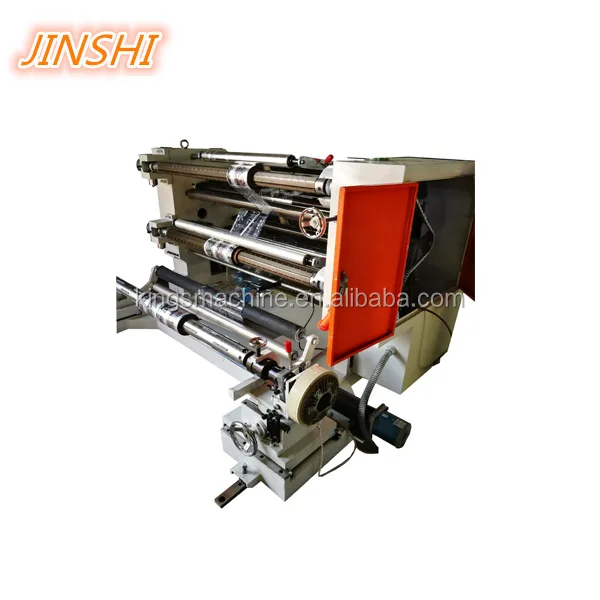 
Automatic Label Jumbo Kraft Paper Roll Cutter Slitter Rewinder Cutting Rewinding Slitting Machine Price(JINSHI company) 