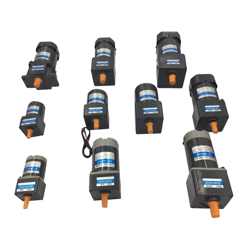 6w 110v 220v gear ac brake motor
