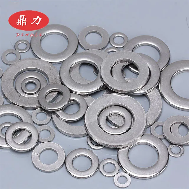
Factory customized Yellow Galvabized zinc/ Hot Dip Galvanized Flat washer DIN125 