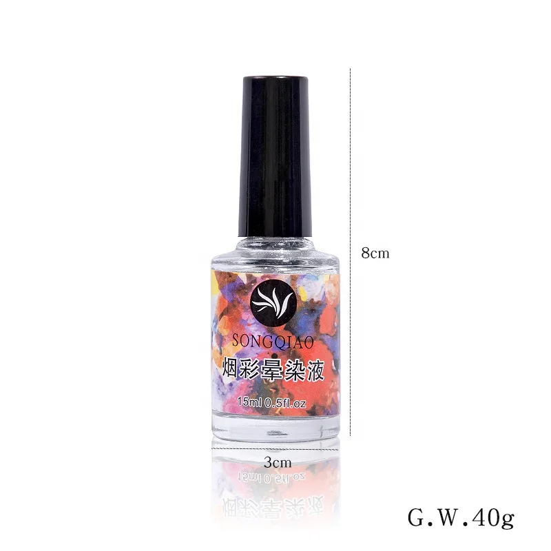 Blossom Gel Polish Soak Off UV LED Nail Gel Magic Marble Effect Nail Art acrylic paint for blooming flower gel