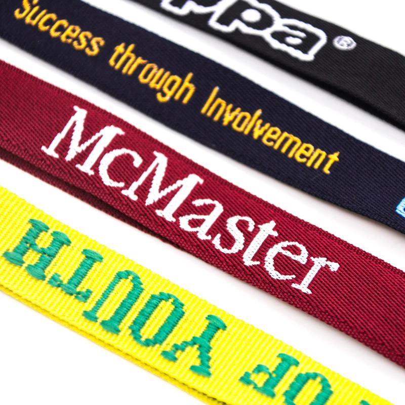 Custom Design Cheap Price Jacquard Elastic Webbing for Bag