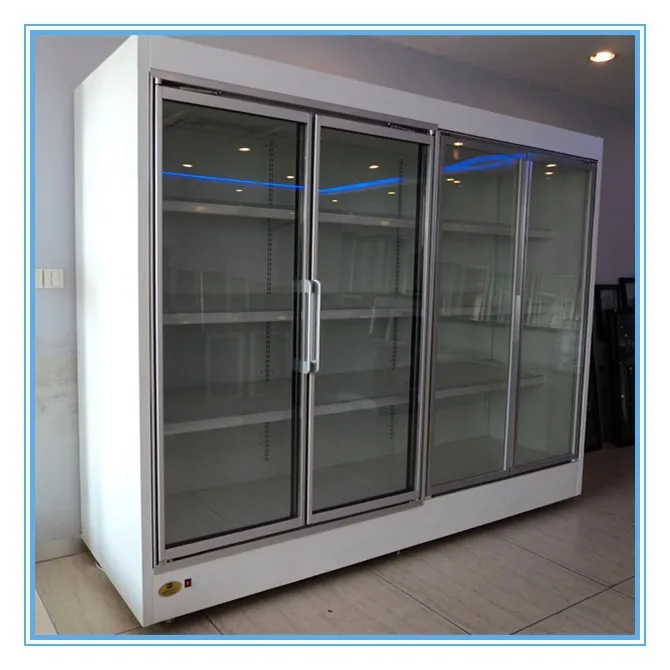 
commercial walk-in freezer aluminium glass door for freezer parts 