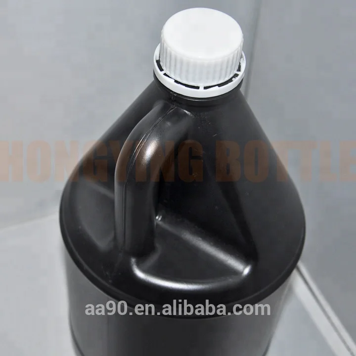 1 Gallon Plastic Bottle Black PE UV Ink Bottle