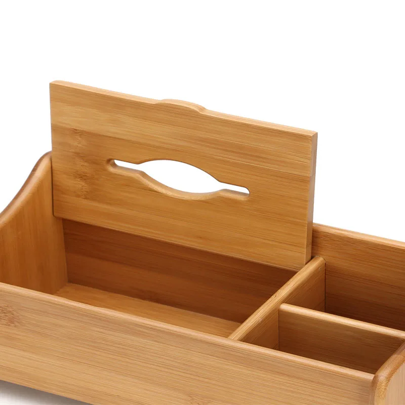 Multipurpose office home desktop tidy stationery items accessories pencil makeup storage organizer with tissue box holder