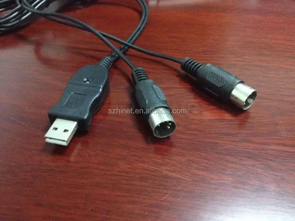 Usb MIDI ссылка Input выход музыка аудио интерфейсный кабель USB для компьютера на музыкальную клавиатуру