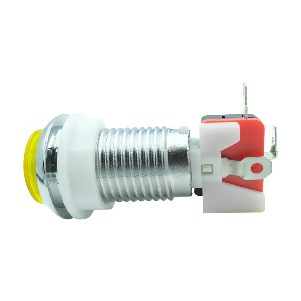 Wholesale Arcade Game Machine Round Game Push Button Arcade Lighted Push Button For Game Machine