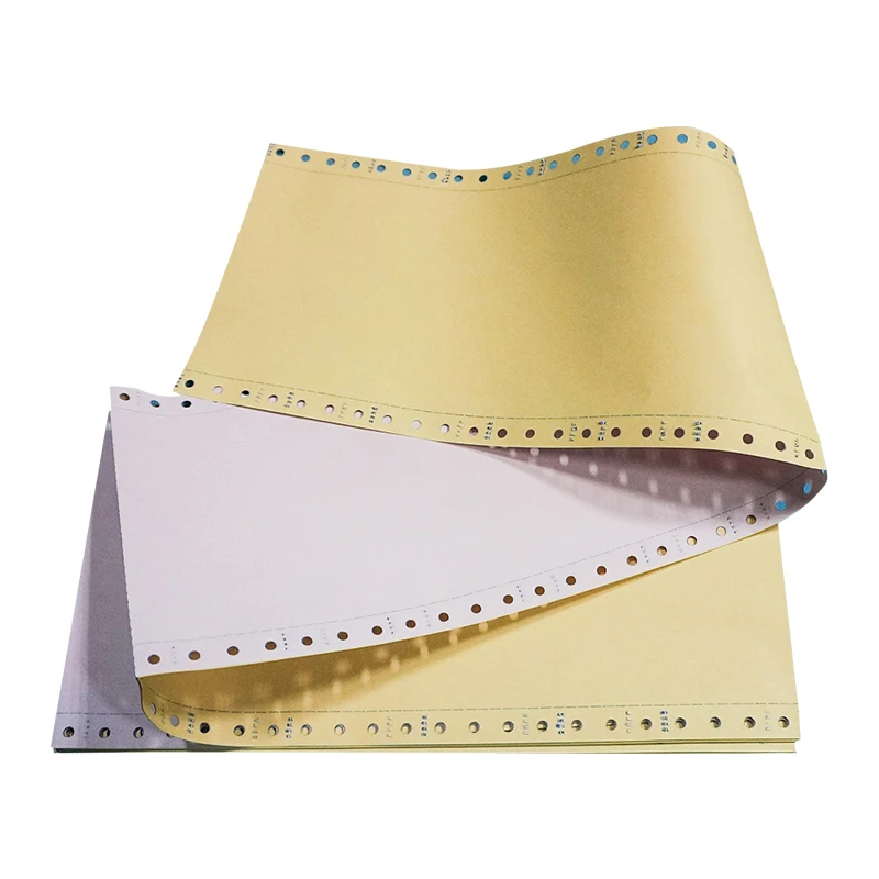 
Wholesale Price Payslip ncr atm computer form pin mailer printer roll carbonless paper 