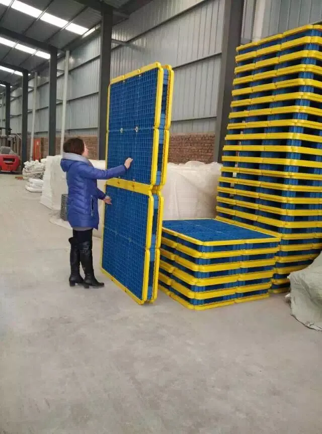 Large size plastic pallet heavy duty spliced pallet for sale