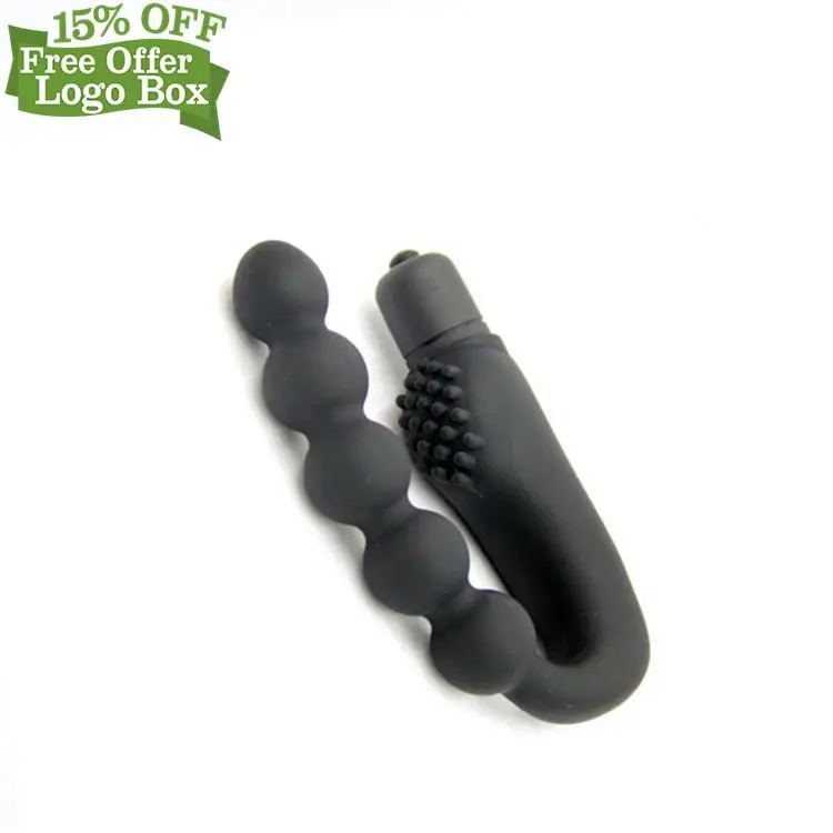 Силиконовая Анальная пробка унисекс, вибрирующий массажер простаты, Вибратор