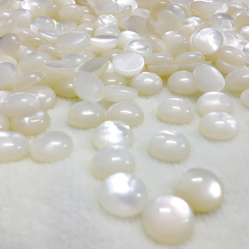 Mother of pearl shell beads for jewelry setting cheap price loose stone beads