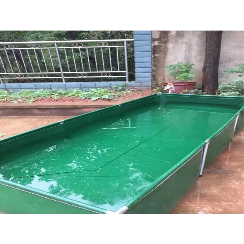 
Custom-Sized Fish Tank, Foldable PVC Tarpaulin Fish Tank 