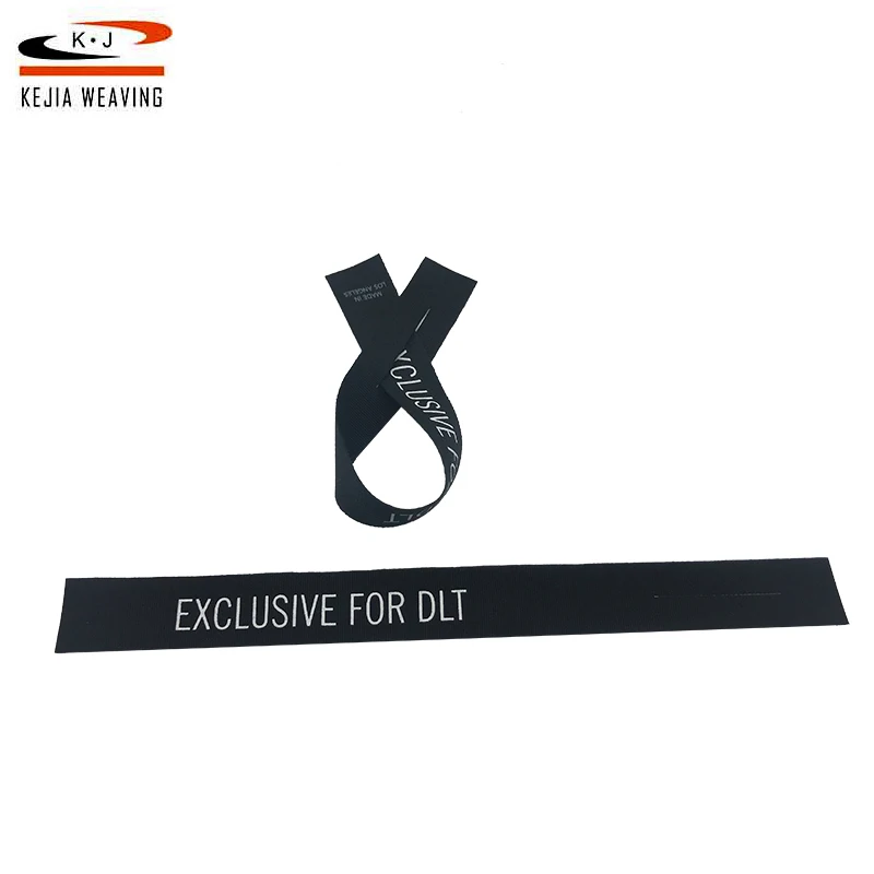 High Criteria Quality Primacy Ultrasonic Cut Satin Cheap Cotton Ribbon Custom Clothing Printed Labels