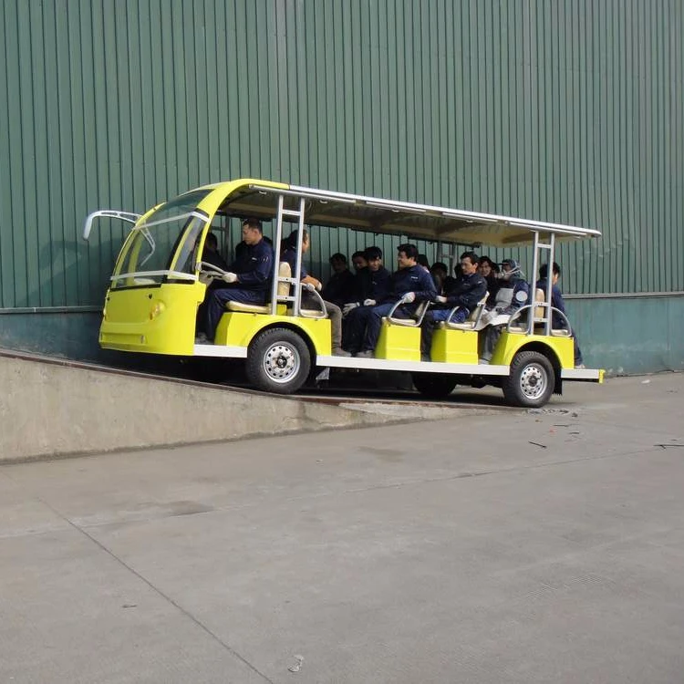 23 seats electric mini bus with powerful motor from Suzhou Eagle
