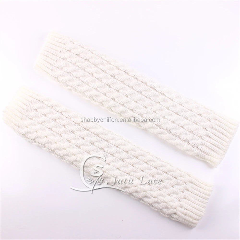 Newest hand kint winter leg warmers for women