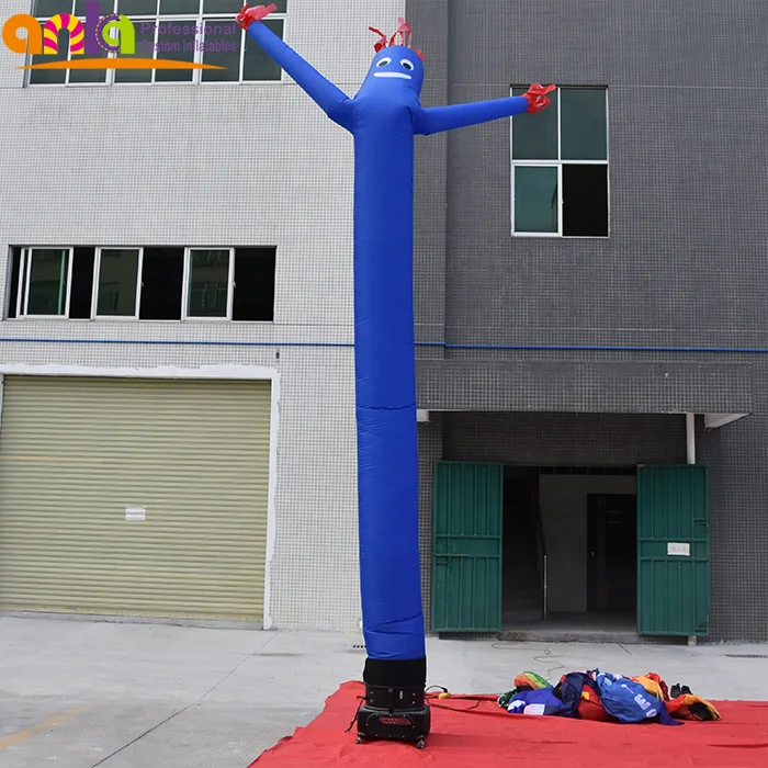 Cheerful inflatable advertising sky dancer balloon dancing air man for sale