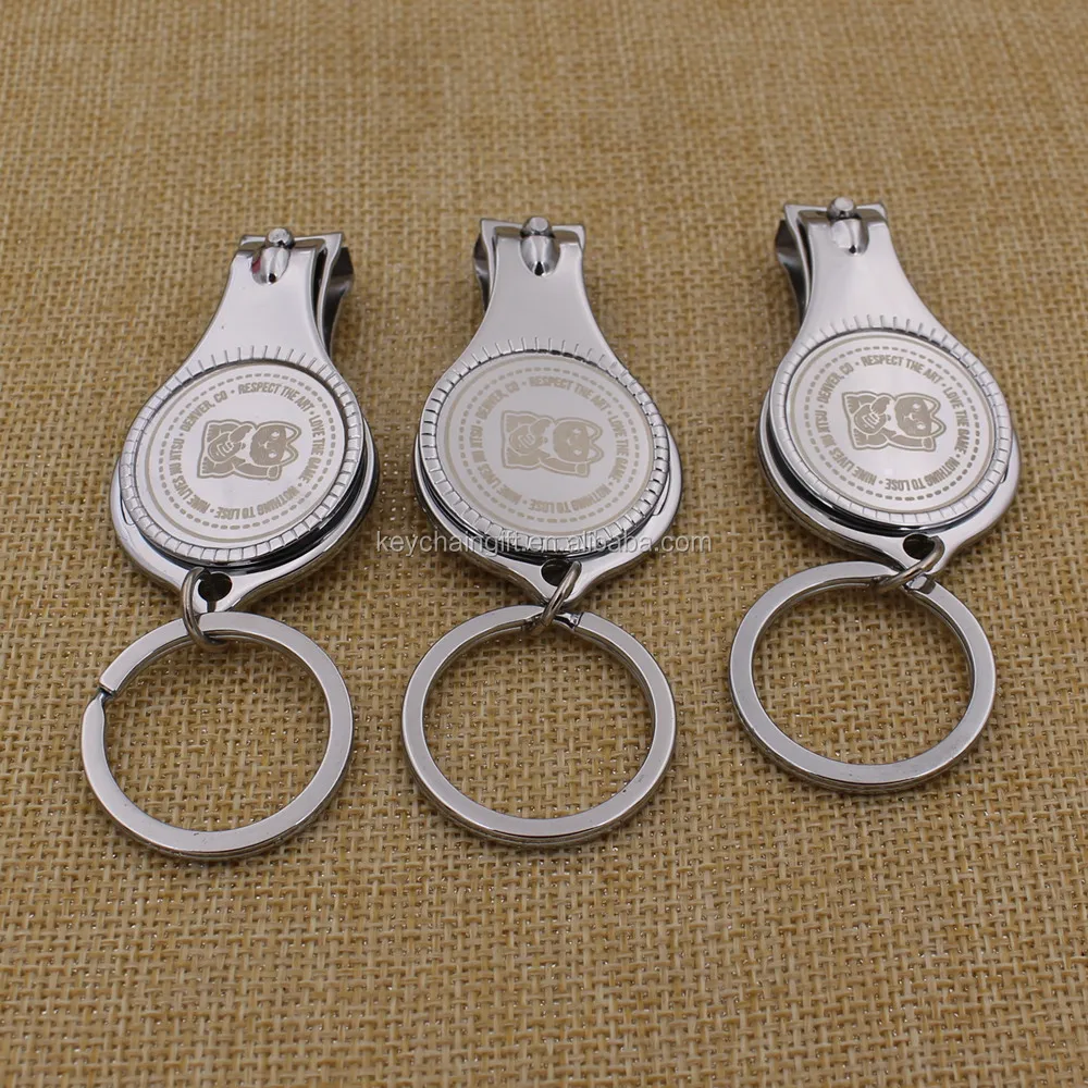 Рекламные подарки, клипер для ногтей с логотипом на заказ, с открывалкой для бутылок