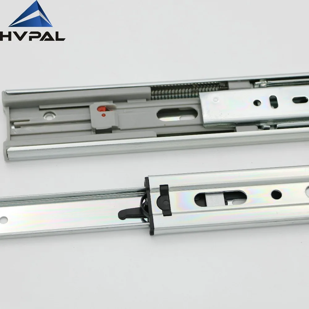 45 mm telescopic soft close drawer slide