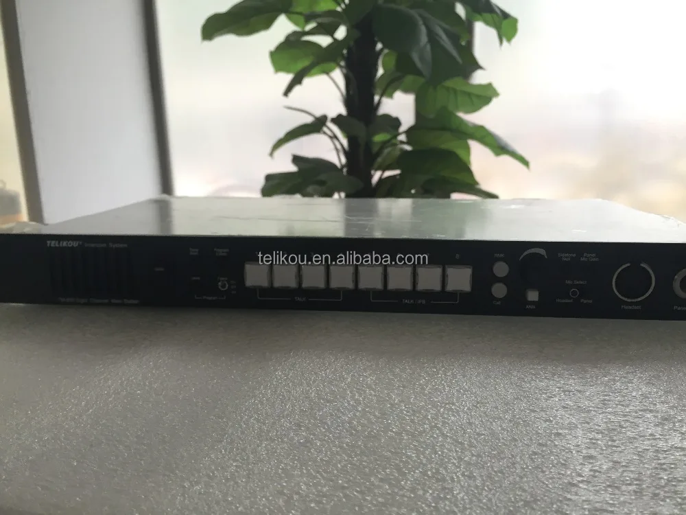 TELIKOU TM-800 wired intercom master station for ENG EFP master station Radio & TV Broadcasting Equipment church school