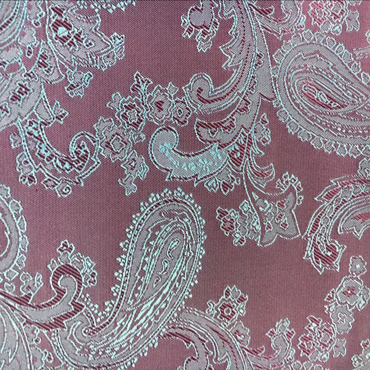 Низкая цена 100% полиэстер двухцветный Жаккард Пейсли кипер подкладки на складе Windy Пальтовая ткань