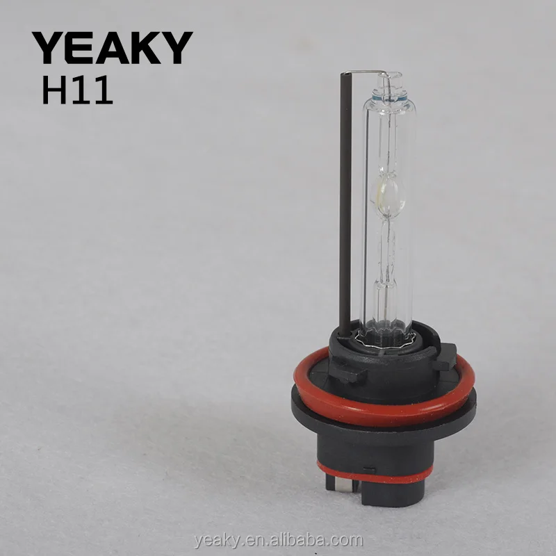 
Factory Directly Selling YEAKY H11 Separate Style Car Xenon HID Bulbs 1 pair 35W/50W 12V/24V with E-mark DOT Certificate 