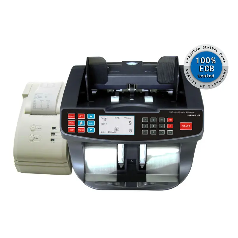 EC980 new design value counting LCD display beautiful performance money counter ,cash counter machine