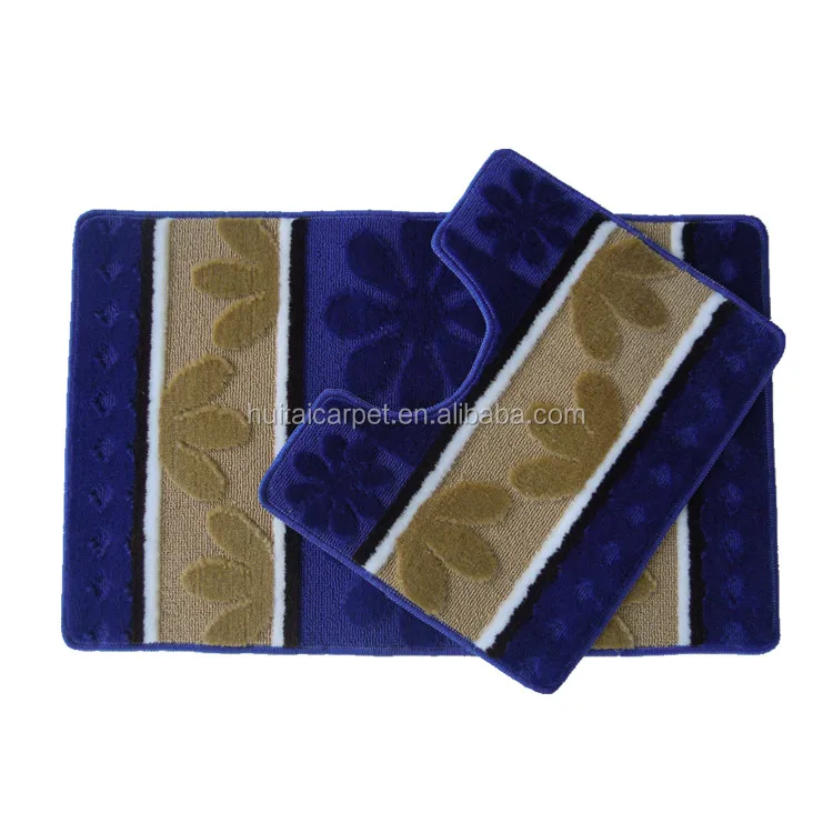 customize size bathroom mat set