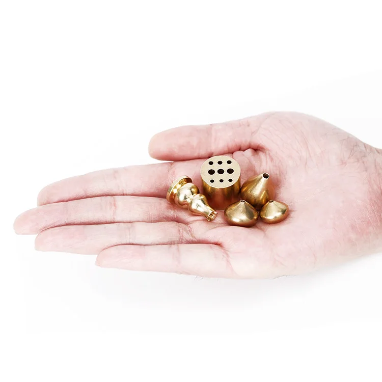 Brass Etching design Incense Stick Holder oud Incense Burner holder