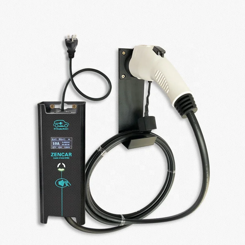 
 Zencar 16A level 2 sae j1772 type 1 evse with Nema 6-15  