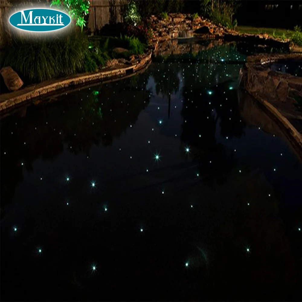 
DIY Multicolor twinkle LED fiber optic pool light for 60 sqm pool 