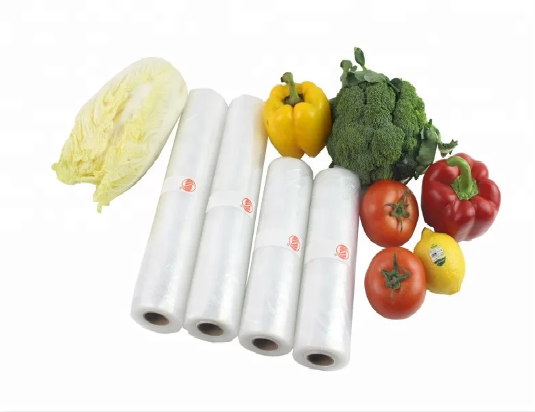 
commercial grade multilayer food saver embossing textured vacuum sealer bag rolls 