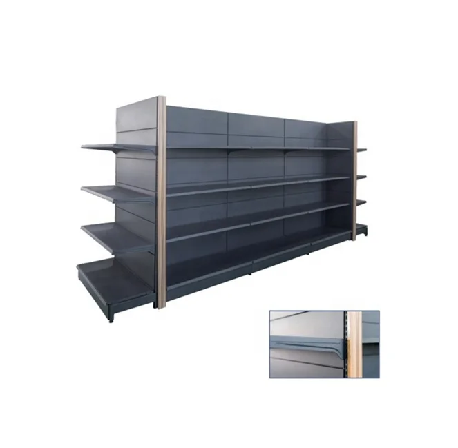 Yuanda Factory Tegometall Style Supermarket Shop Store Display Metal Iron Shelf Wall-mounted for Storage Best Price