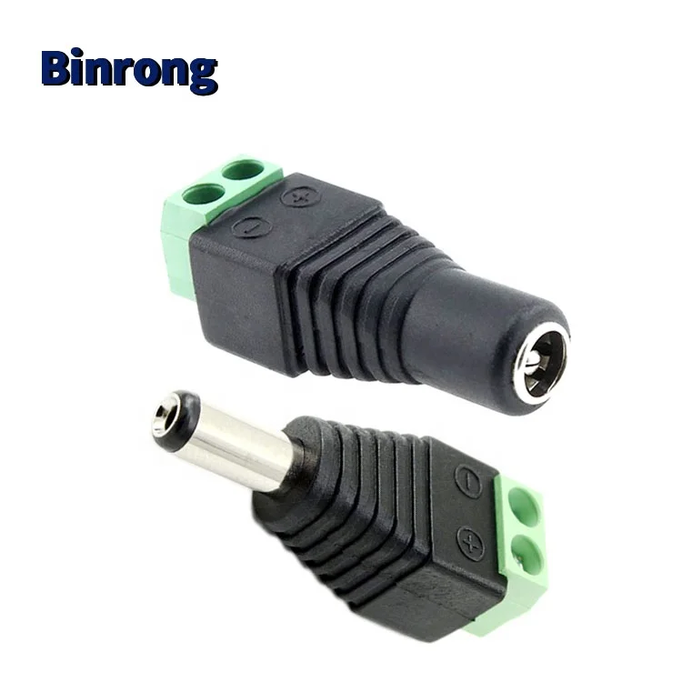 Female Screw Terminal 5.5mm/2.1mm DC Barrel Plug Jack Connector