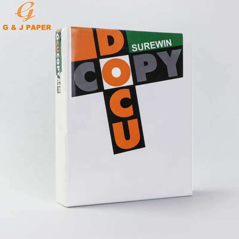 Own Brand Photo Copy Paper Super White A4 Paper Size 80gsm GJ COPY Paper