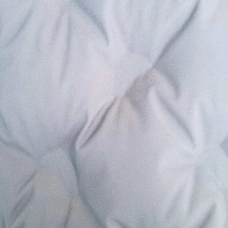 
Polyester Quilted Down Jacket Laminated TPU Waterproof Fabric 