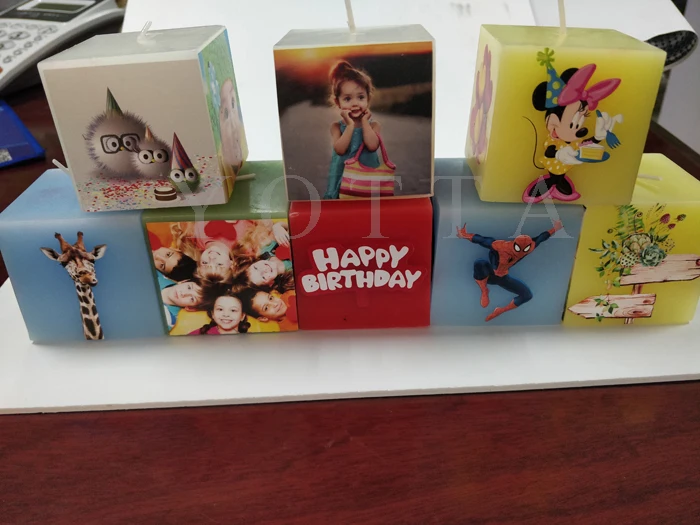 Mass production candle printing machine 3D UV printer