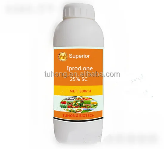 
Iprodione 50% wp Superior fungicide 96% TC 50% WP 50%SC 25% SC Iprodione manufacturers 