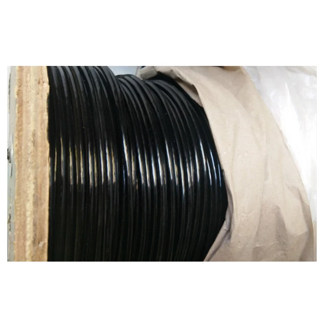 Good quality pvc and nylon black coated wire rope export to Europe
