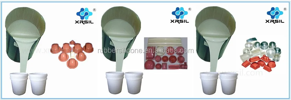 
High quality Good Printing Effects And Resil RTV-2 liquid silicone rubber for pad printing similar to 623 Without Impurity 