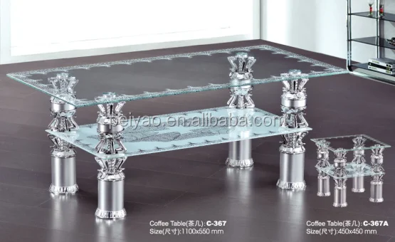 Tempered Glass Coffee Table for India market
