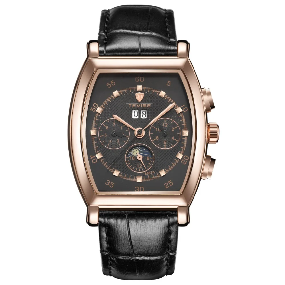 2019 Tevise Brand high quality watches unique mens metal watches Multi-Function Business Waterproof Automatic Watch