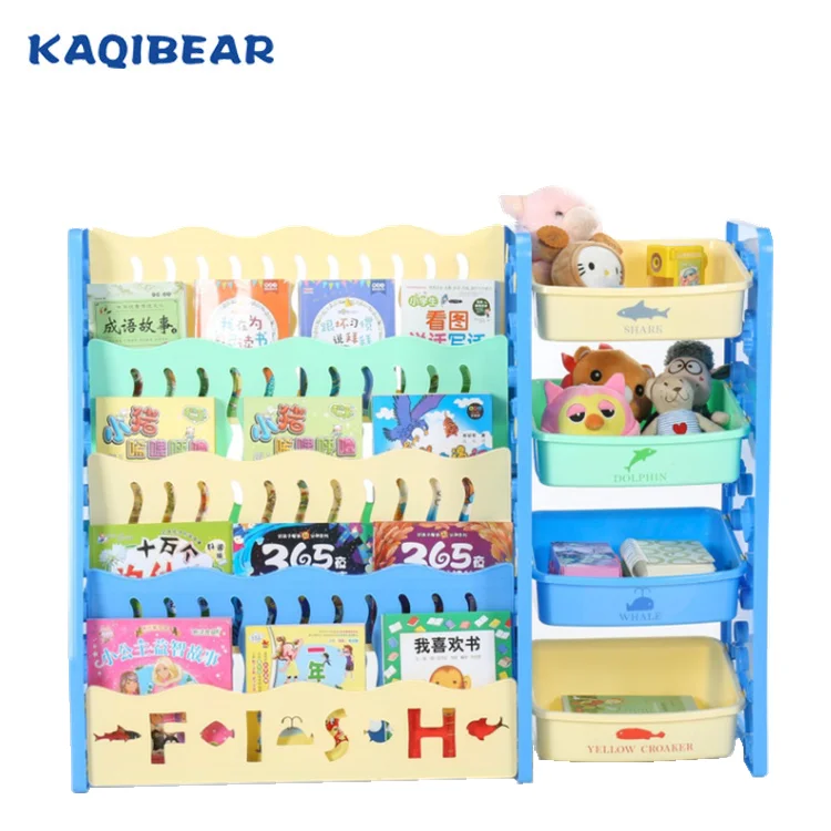 Пластиковые современные подвижные книжные полки, подставки, маленькая мебель для библиотеки, книжная полка, витрина для детей