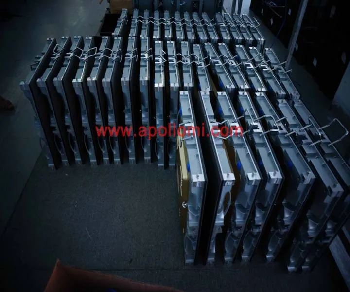 P3 led display stage background  advertising glass led video wall
