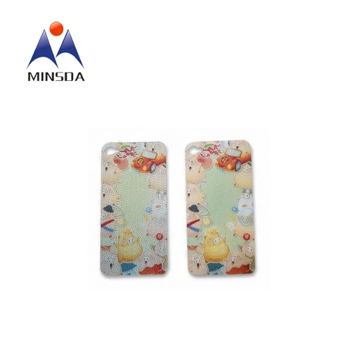 Minsda Fashion 24k Gold Plating Flashing Mobile Phone Led Light Sticker