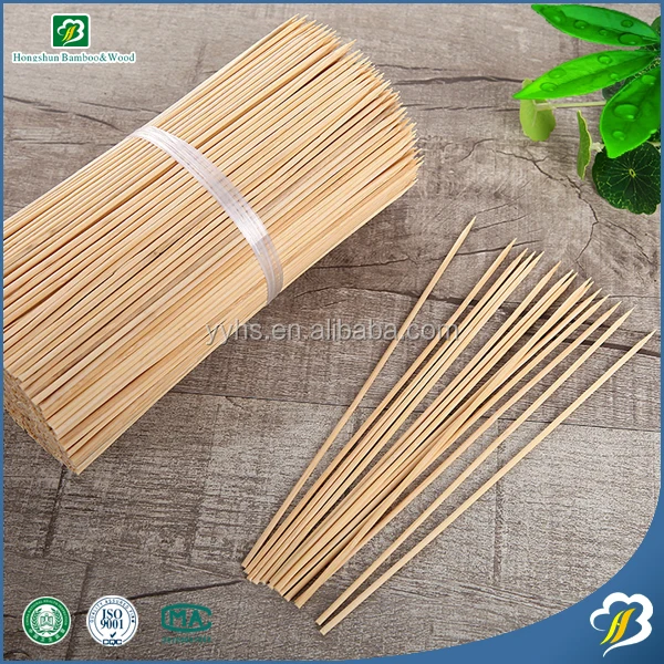 Rattan round barbecue sticks with cheap price in bulk