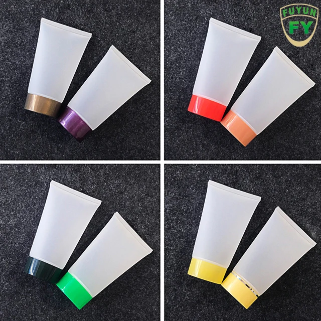 Fuyun Big Size 150g Pe Plastic Hand Cream Cosmetic Tube Packaging Cosmetic Cream Tubes with Flip Top Cap