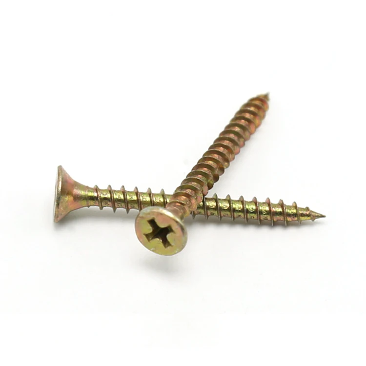 DIN 7505 Particle Board Screws with Cross Recess Type Z, Countersunk Head