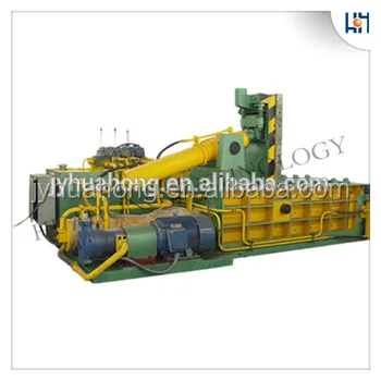 Scrap metal baler for used car