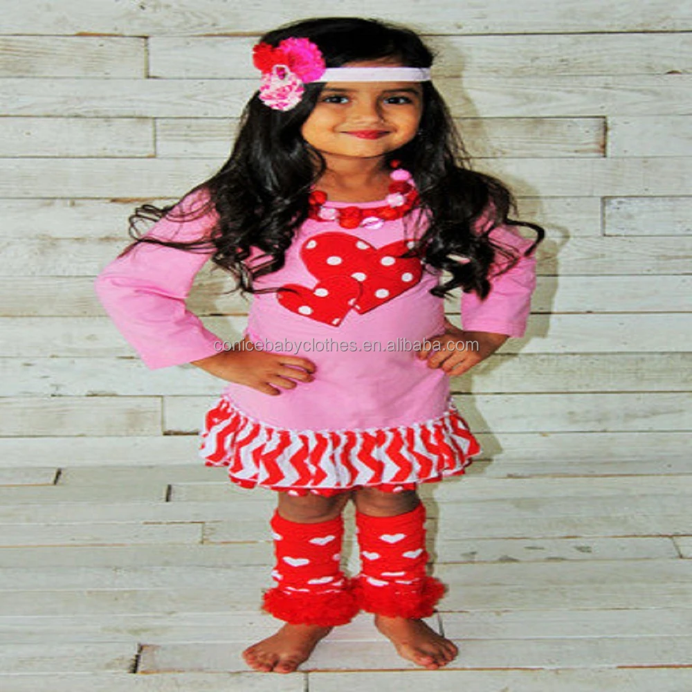 
wholesale western children mouse embroidered girls boutique clothing 