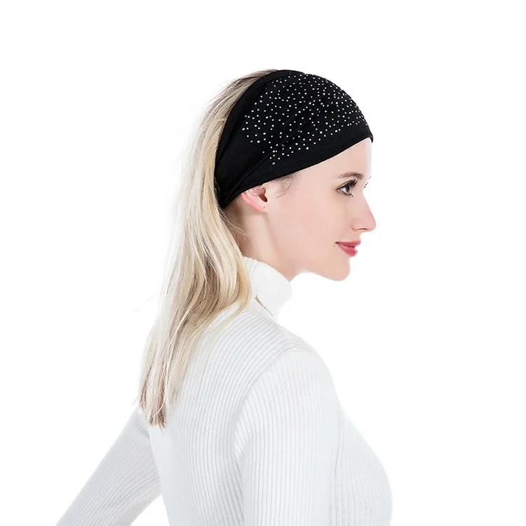 Women party accessories rhinestone crystal material headband